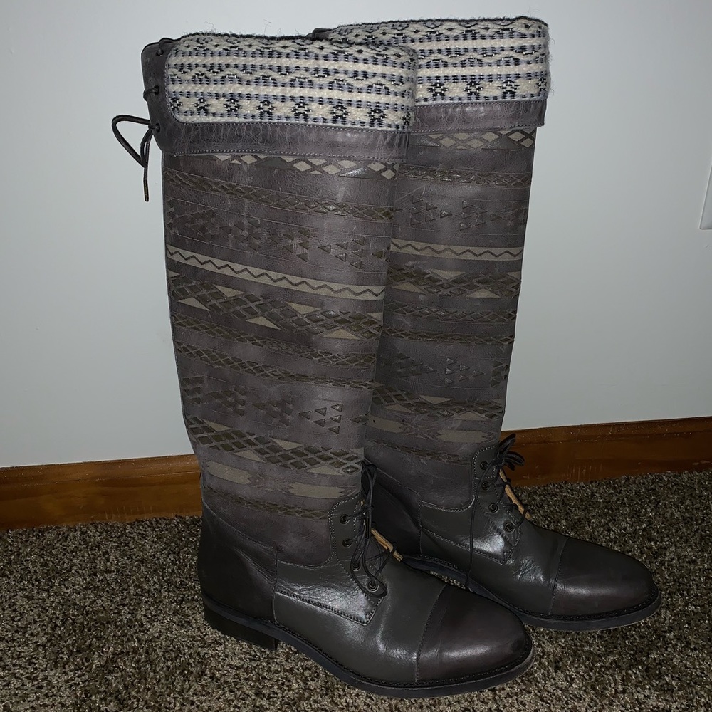 COBRA SOCIETY Dania Riding Boots Leather Boots 40